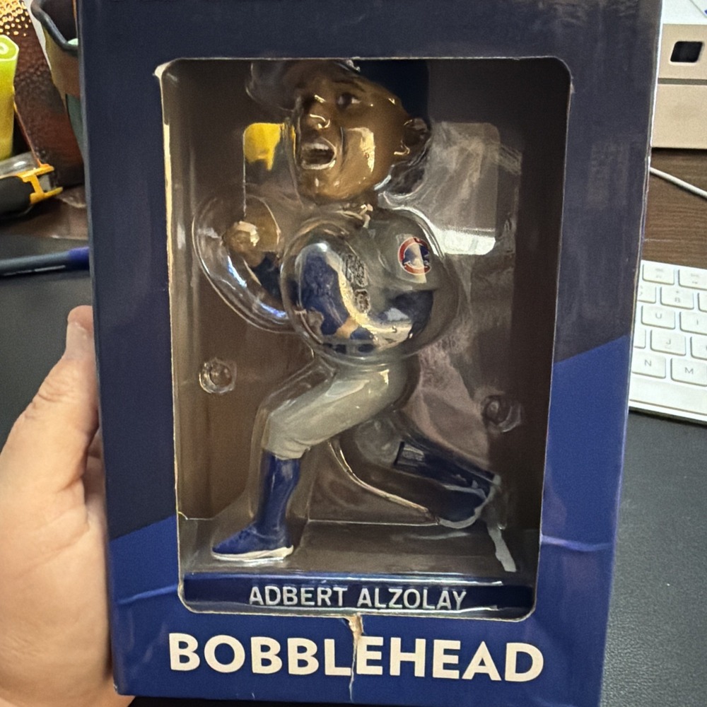 2024 Adbert Alzolay Chicago Cubs SGA Bobblehead 6/22/24